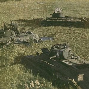 T-34s at Kursk, 1943