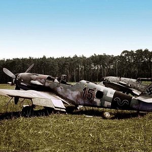 Bf 109K-4 Black 15 IV./JG53 1945