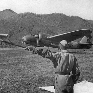 Taking off USB training bomber, 33 BAP