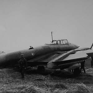 Petlyakov Pe-2 "Red 22" captured (1)