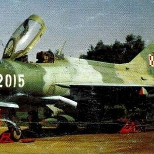 MiG-21F-13 "White 2015" of the Polish AF (1)