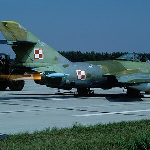 Lim-6 bis no.627, 45 PLSzB, Babimost airbase, 1990