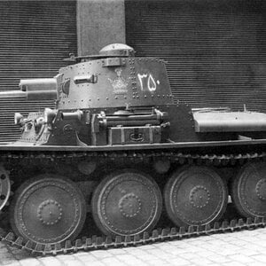 Iranian Army Škoda-CKD TNH-P light tank, 1937 (1)