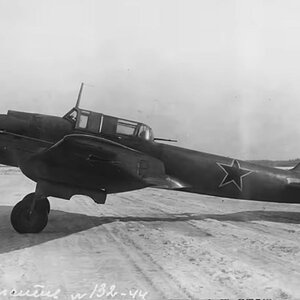 Ilyushin Il-2 no.1 powered by AM-42 engine, trials 1944