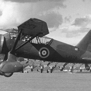 Westland Lysander Mk.I, L4674, taking off, 1939