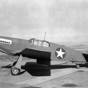 North American XP-51B Merlin Mustang prototype (2)