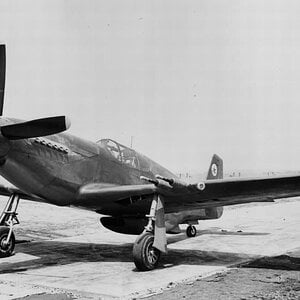 North American XP-51B, the second prototype, s/n 41-37421 (2)