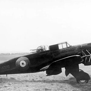 Boulton Paul Defiant NF Mk.II with the A.I. Mk.IV radar, 1941 (1)