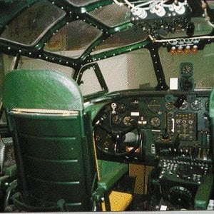 B24 Liberator cockpit