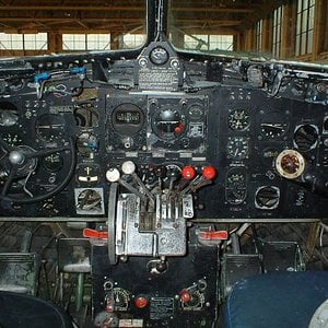 Douglas Dakota Cockpit