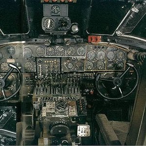 B-24 cockpit