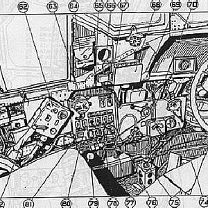Short Stirling - Cockpit port side
