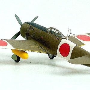 Nakajima Ki-84 Hayate 47 Air Group ? Narimatsu 1945 r. Hasegawa 1:72