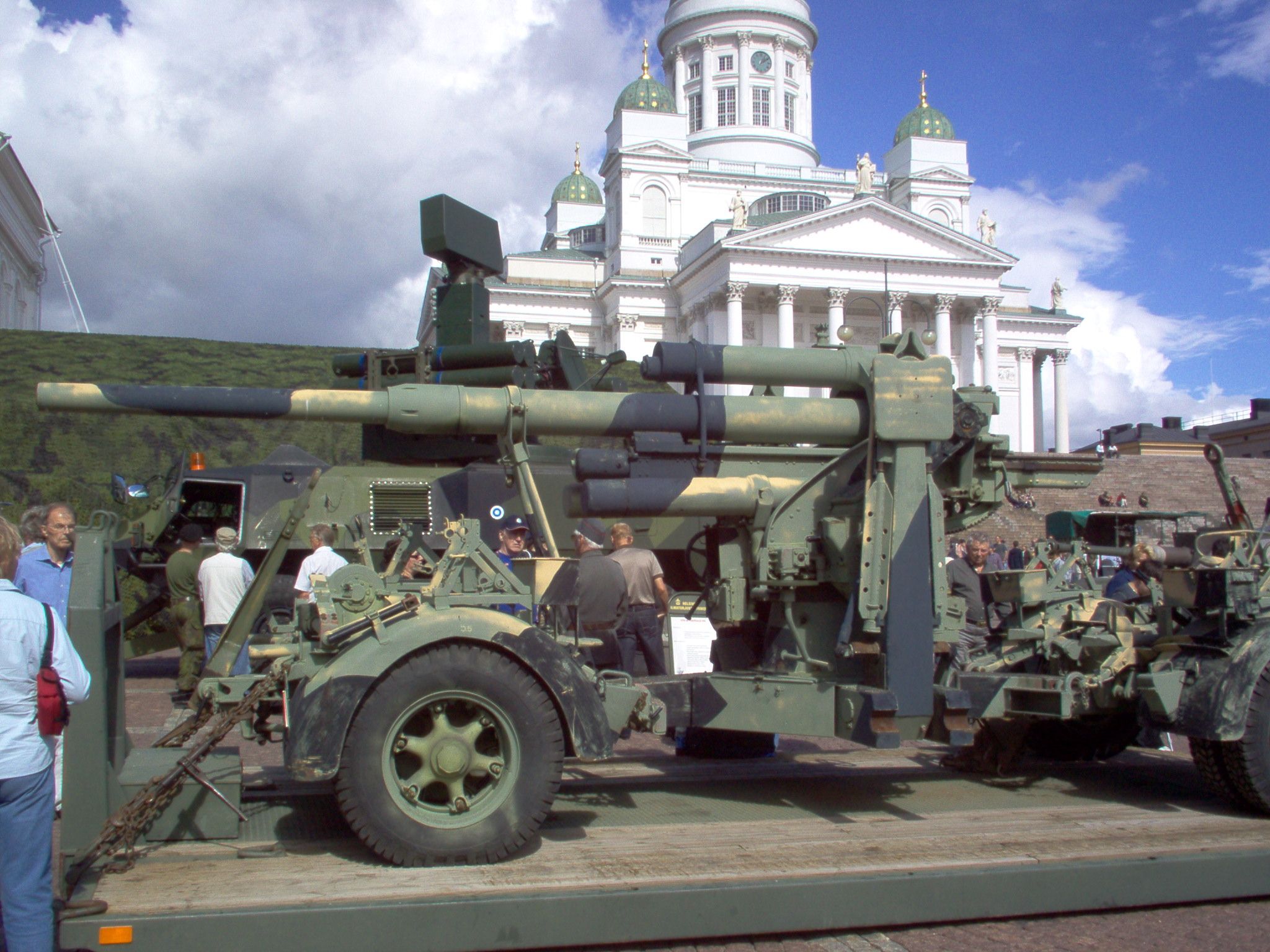 88mm AA-gun WWII - Finnish Army