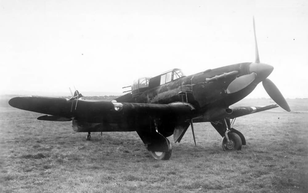 Boulton Paul Defiant NF Mk.II with the A.I. Mk.IV radar, 1941 (2)