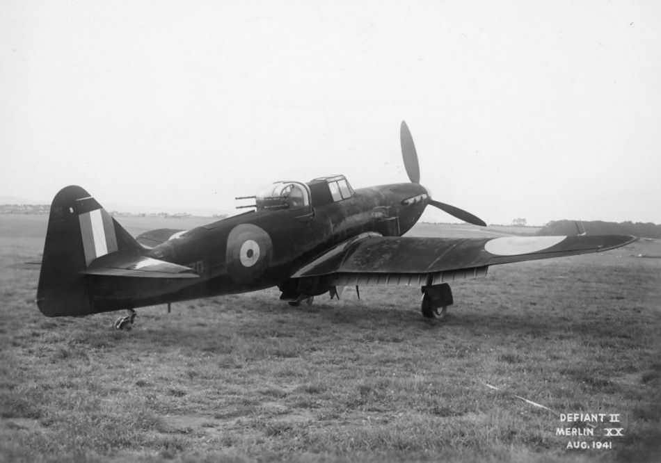 Boulton Paul Defiant NF Mk.II with the A.I. Mk.IV radar, 1941 (3)