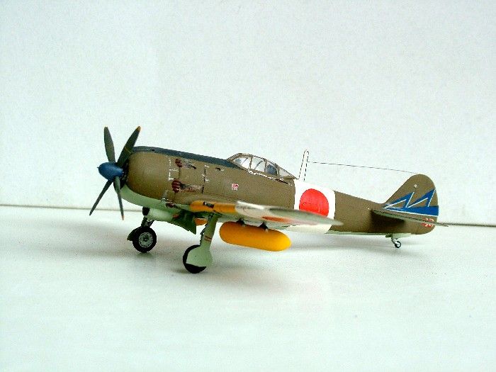 Nakajima Ki-84 Hayate 47 Air Group ? Narimatsu 1945 r. Hasegawa 1:72