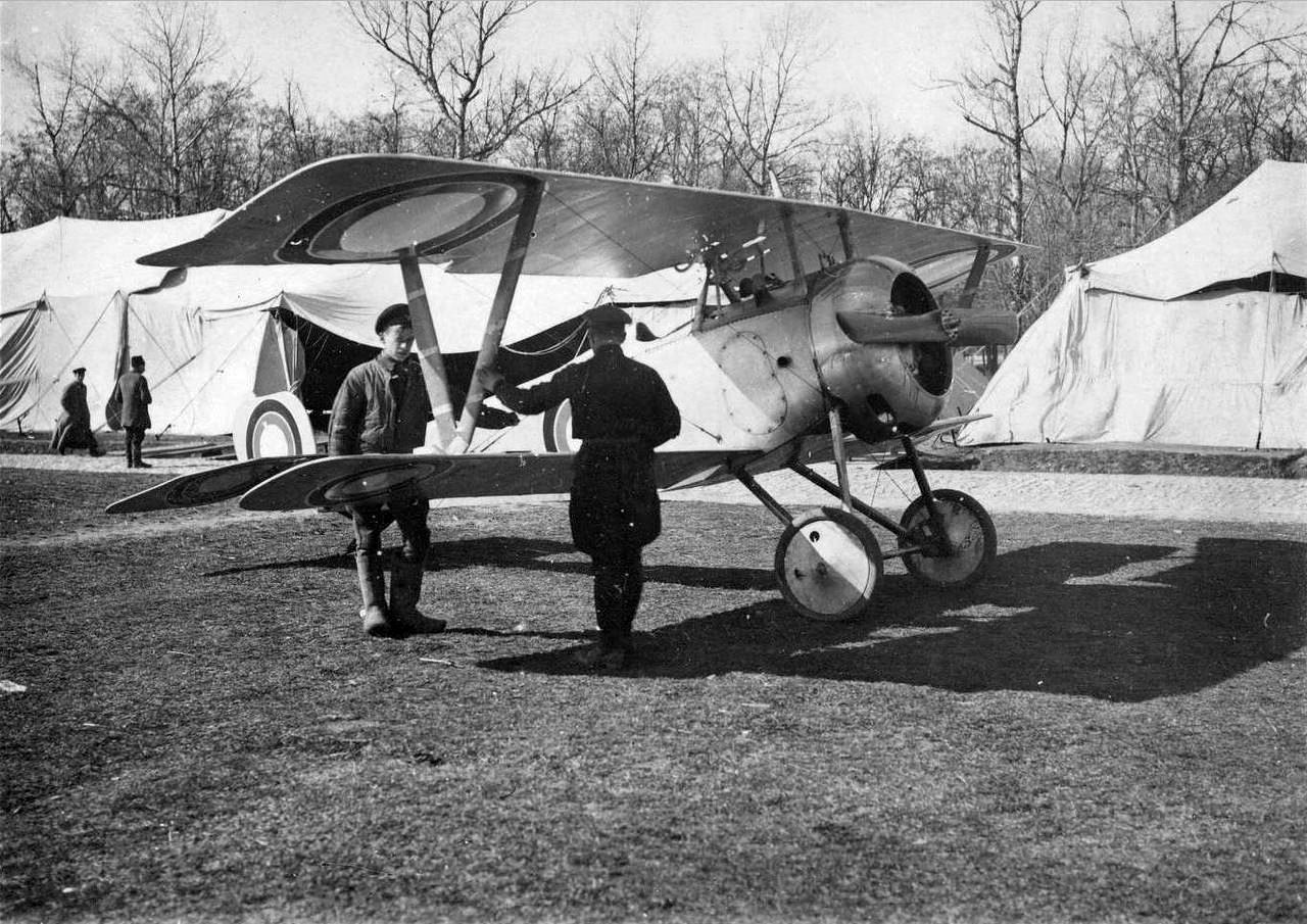 Nieuport 11 in Russia