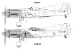 Ta152E and H side view.jpg