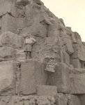 4 Giza Pyramids  Me 1955.JPG