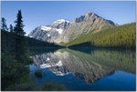Cavell Lake and Mount Edit Cavell, Jasper National Park, Alberta.jpg