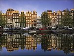 Amsterdam Reflected in Singel Canal, Netherlands.jpg