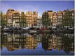 Amsterdam Reflected in Singel Canal, Netherlands.jpg