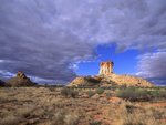 Sandstone Tower, Chambers Pillar Historical Reserve, Northern Territory, Australia.jpg