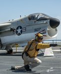 A-7 Corsair ready for catapult launch A-351-2.jpg