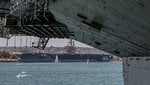 USS Ronald Reagan Framed by the USS Midway A-033-2.jpg