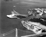 Boeing 314 California clipper departs from Treasuer Island in San Francisco c. 1940.jpg