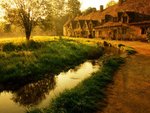 Morning Mist, Arlington Row, Bibury, Gloucestershire, England2.jpg