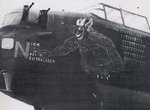 Mk.I, JO-N, (LM130) 'Nick the nazi Neutralizer', of No.463 Sqd, RAAF, based at Waddington, winter 19