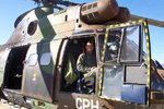 Me sitting in the cockpit of a French Puma 2 - Mostar, Bosnia - Oct. 28, 2002.JPG