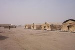 Mild Sandstorm at Camp Udarie, Kuwait - Feb. 11, 2004.JPG