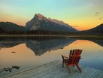 Vermillion Lake Escape, Mount Rundle Reflected, Banff National Park, Canada.jpg