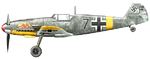 Helmut Meckel 2 St. JG 3  F-2.gif