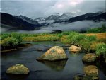 Sunrise Light on Big Thompson River, Rocky Mountain National Park, Colorado.jpg