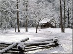 Carter Shields Cabin in Winter, Great Smoky Mountains National Park, Tennessee-a.jpg