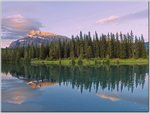 Cascade Ponds at Sunrise, Lake Minnewanka, Banff National Park, Alberta-a.jpg