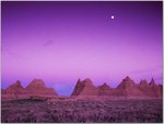 Badlands National Park at Dusk, South Dakota.jpg