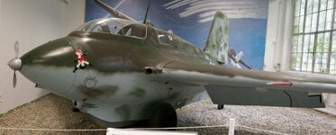 Messerschmitt Me 163 at the Luftwaffenmuseum in Berlin-Gatow.jpg