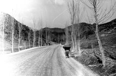 Entering Massacre Valley from the S. 10 mi N of Wonju, Korea 11 Jan 1960.jpg