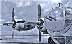 B-32 Dominator nose turret from port front quarter.JPG