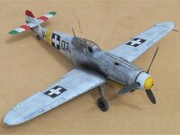 Me Bf 109F-4, EC1-1, Rossosh, début 1943, Adt Chf D. Szentgyörgyi_4.JPG