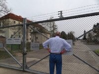 Neil at Closed Gate.jpg