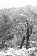 LTC Lowery a MG Site He Captured- Korea Jan 1960.jpg