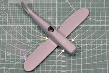 018_He-51 Lower Wing & Engine Cowl Fit Issues.JPG