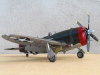 Republic P-47D-28-RE Thunderbolt, 8AF, 61FS, 56FG, Boxted, automne 1944, Cne B. M. Gladych_1.JPG