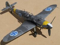 Me Bf 109G-6, 3-HLeLv34, Kymi, mai-juin 1944, Cne O. P. Puhakka_4.JPG
